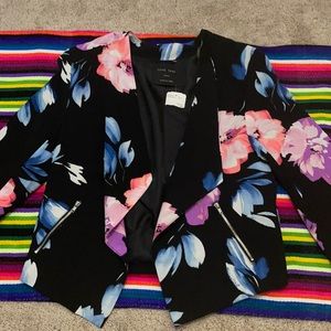 Forever 21 Flowered blazer. Never worn. Size Small